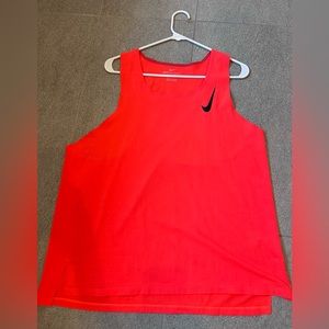 Nike dry, fit, swift, running tank top. Extra-large.